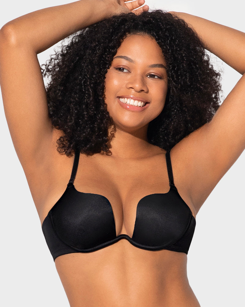 U-Shaped Backless Bra with Lift