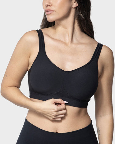 Wire-Free Stretch Support Tank Bra