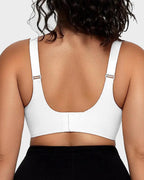 Womens Wireless Bras V Mesh Comfortable Bralette Supportive