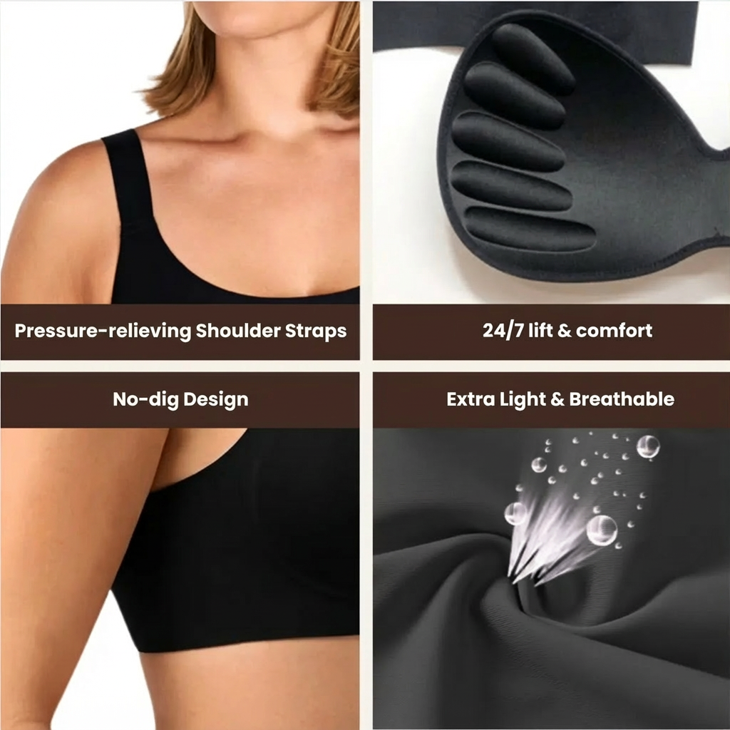 Thandisoftmuse™ Lifting Jelly Bra No Wires. No Pressure. Just All-Day Comfort.