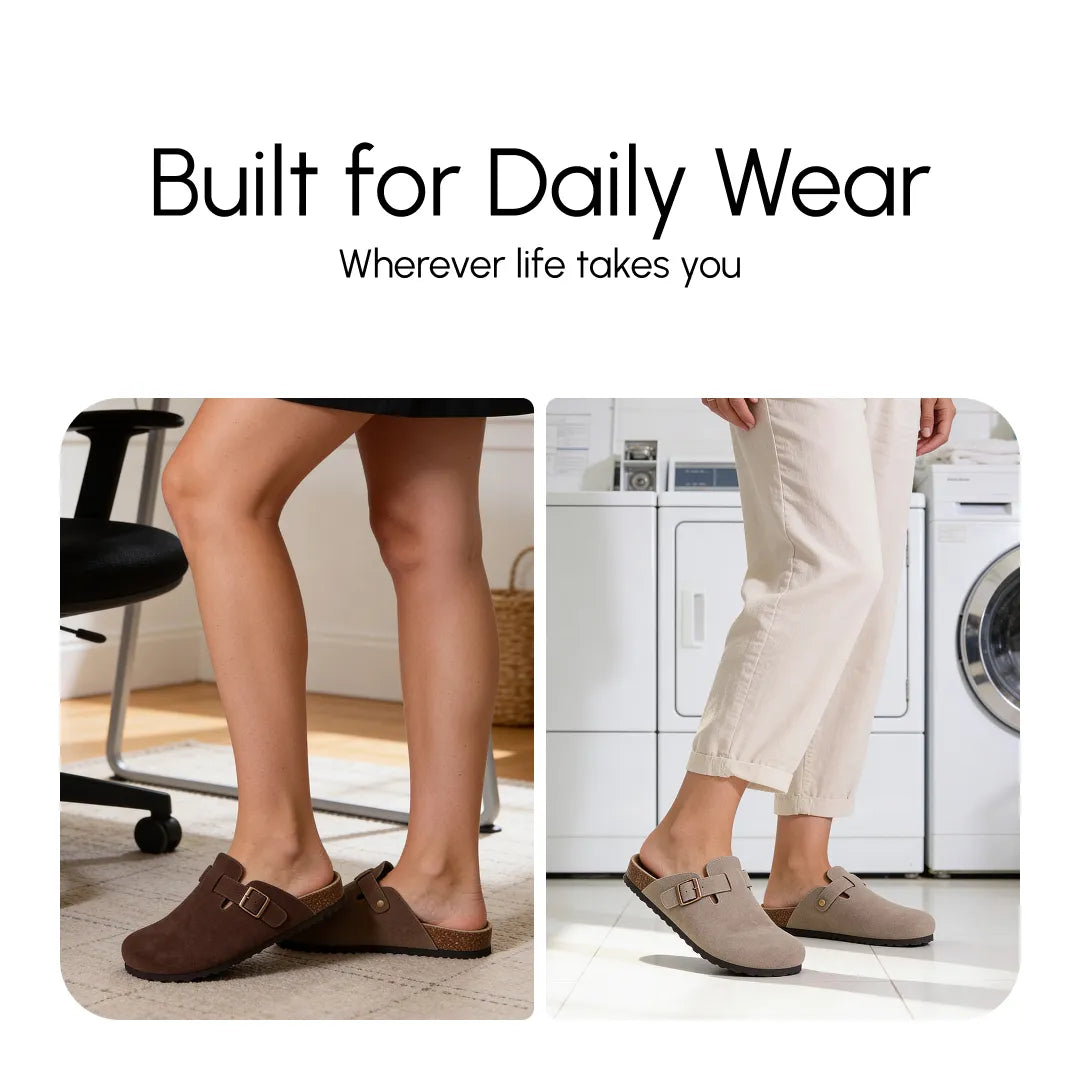 Koa | Ortho Relief Suede Clog