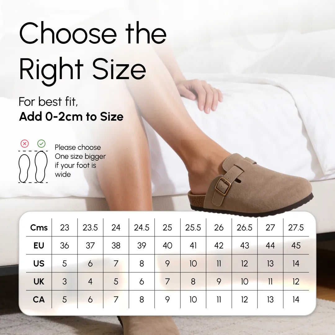 Koa | Ortho Relief Suede Clog