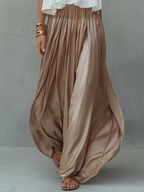 Fluid Sleeveless Skirt Set