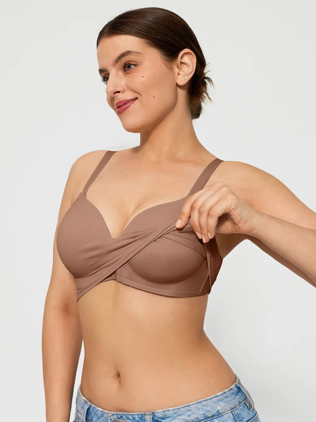 Bundle Save - Seamless Wireless Built-in Cups Comfort Smoothing Bra