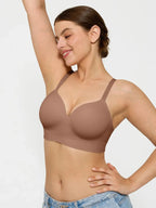 Bundle Save - Seamless Wireless Built-in Cups Comfort Smoothing Bra