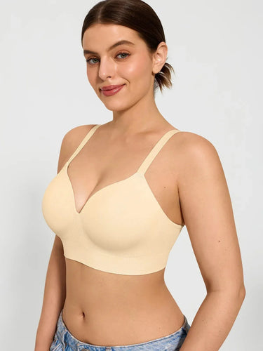 Bundle Save - Seamless Wireless Built-in Cups Comfort Smoothing Bra
