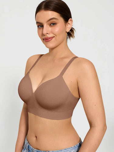 Bundle Save - Seamless Wireless Built-in Cups Comfort Smoothing Bra