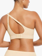 Seamless Push-Up V-Neck Wide-Strap Bras