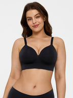 2-Pack ContourLift™ Seamless Wireless Shaping Push Up Bra Bundle