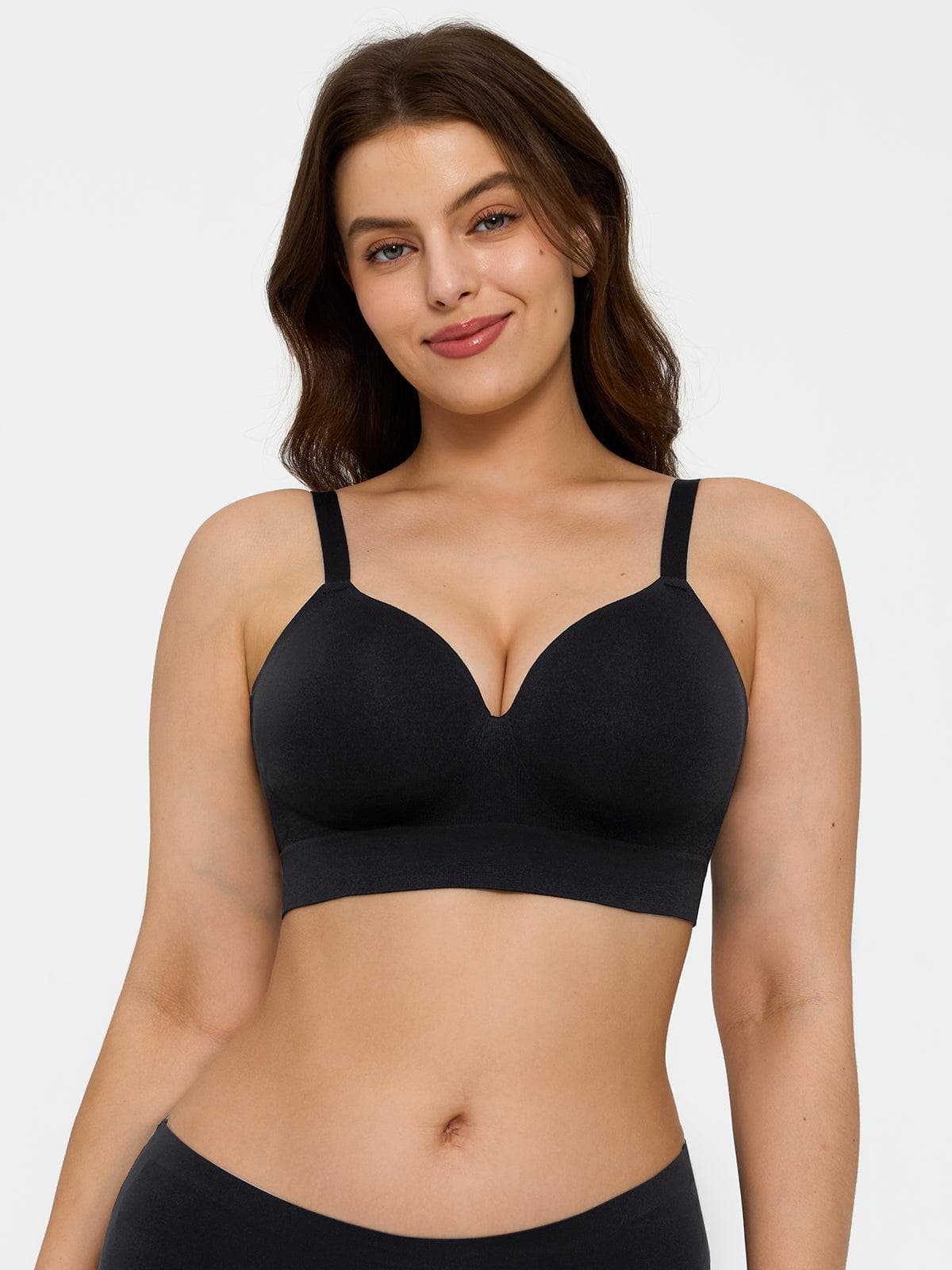 4-Pack ContourLift™  Seamless Wireless Shaping Push Up Bra Bundle