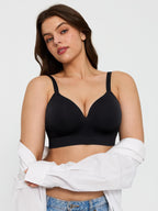 4-Pack ContourLift™  Seamless Wireless Shaping Push Up Bra Bundle