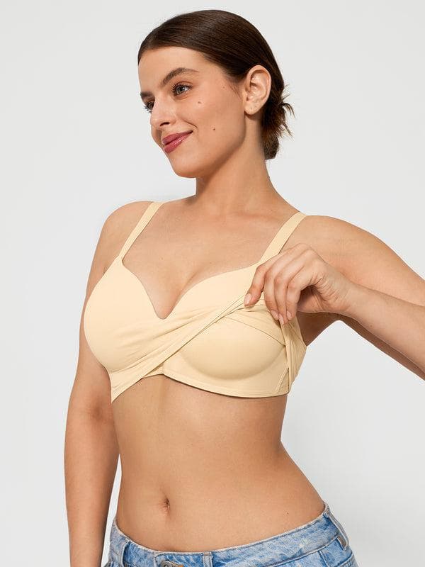 3-Pack ContourLift™ Seamless Wireless Shaping Push Up Bra Bundle