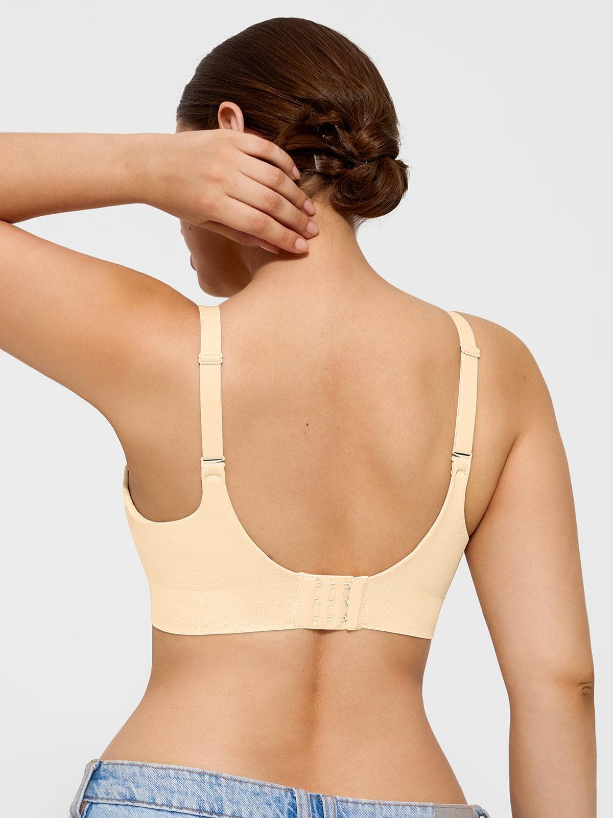 4-Pack ContourLift™  Seamless Wireless Shaping Push Up Bra Bundle