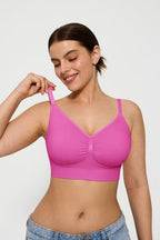 3-Pack Seamless Comfort Removable Pad Everyday Bra Bundle