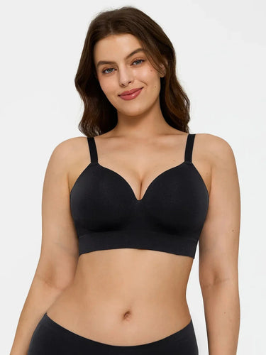 Bundle Save - Seamless Wireless Built-in Cups Comfort Smoothing Bra