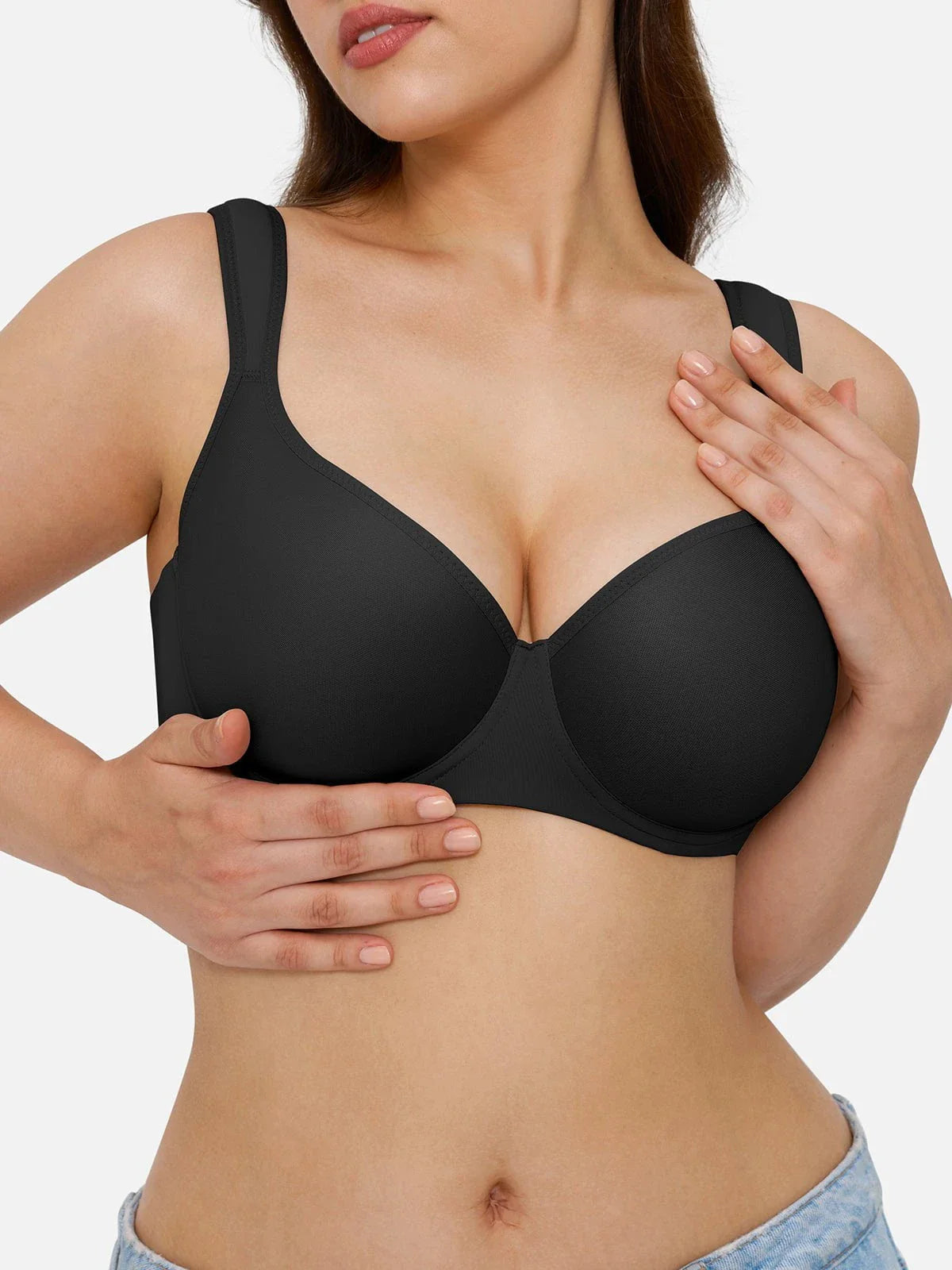 Full Figure Beauty Back Smoothing Minimizer Bra