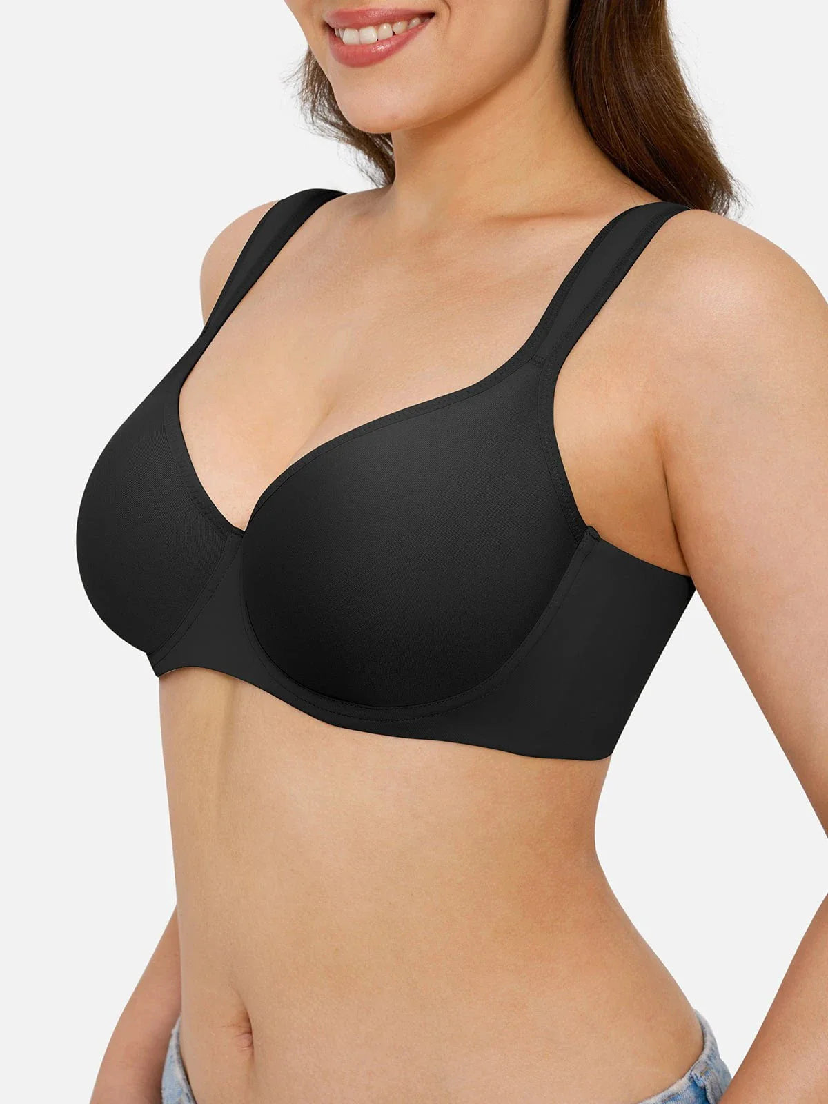 Full Figure Beauty Back Smoothing Minimizer Bra
