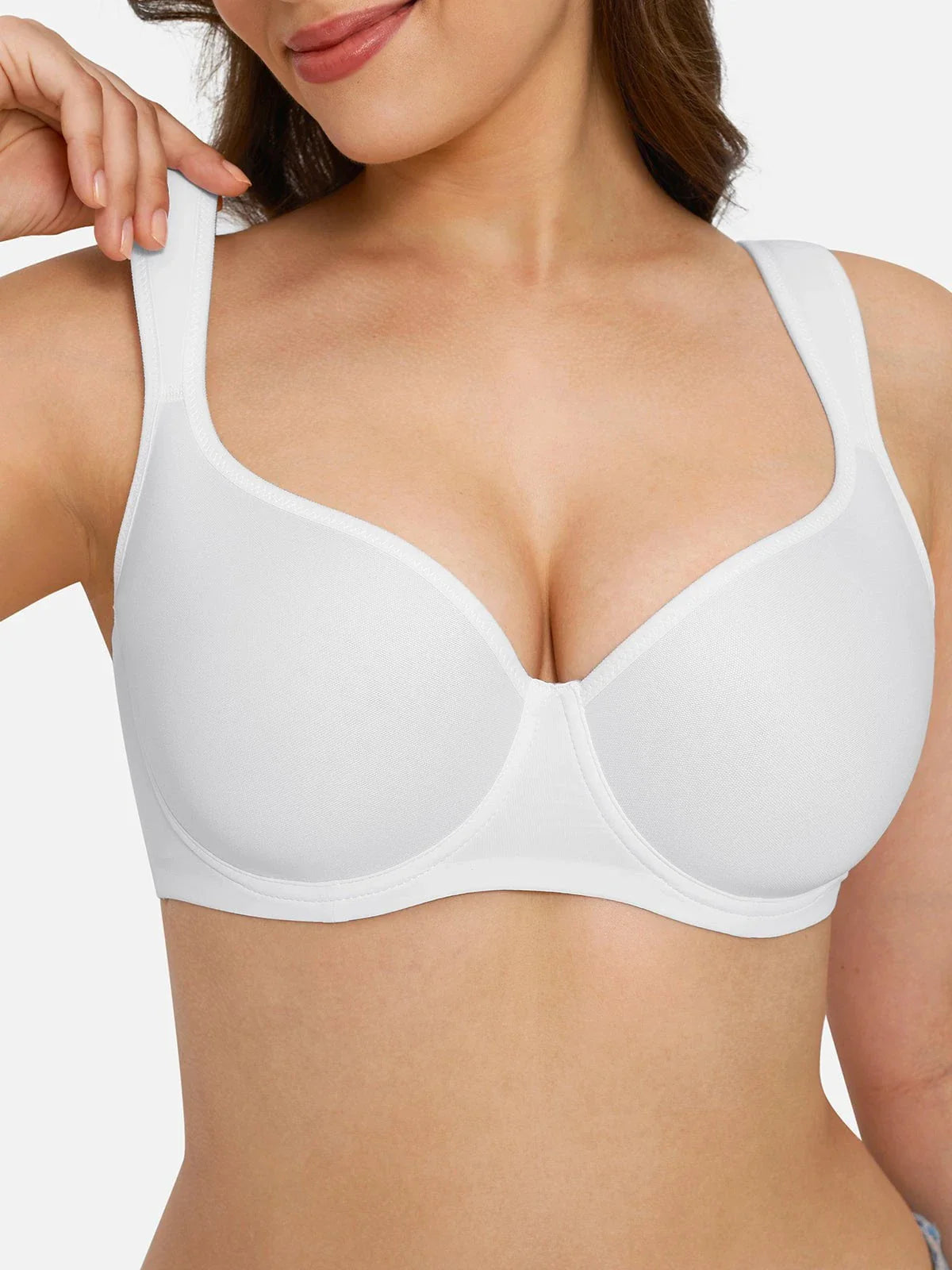 Full Figure Beauty Back Smoothing Minimizer Bra