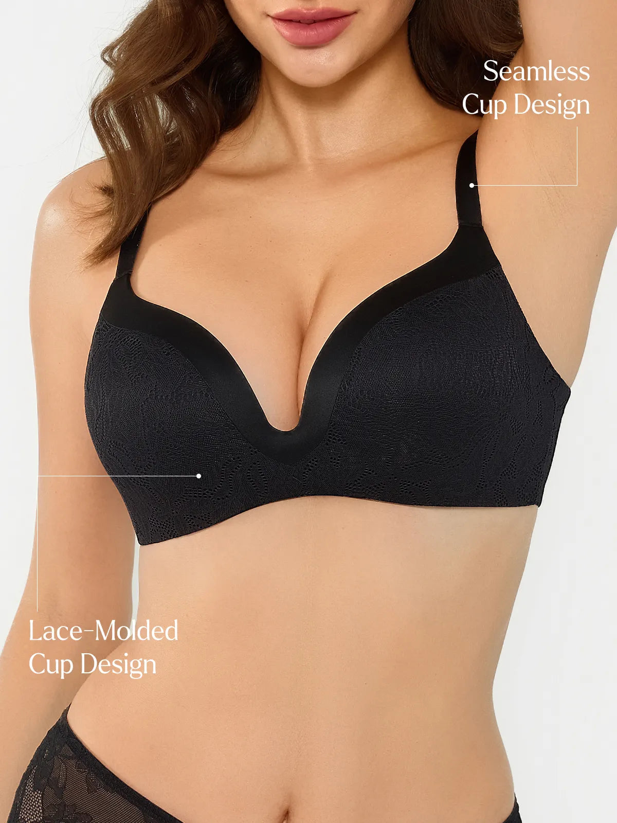 Lace Full Coverage Comfort Sculpting Bra