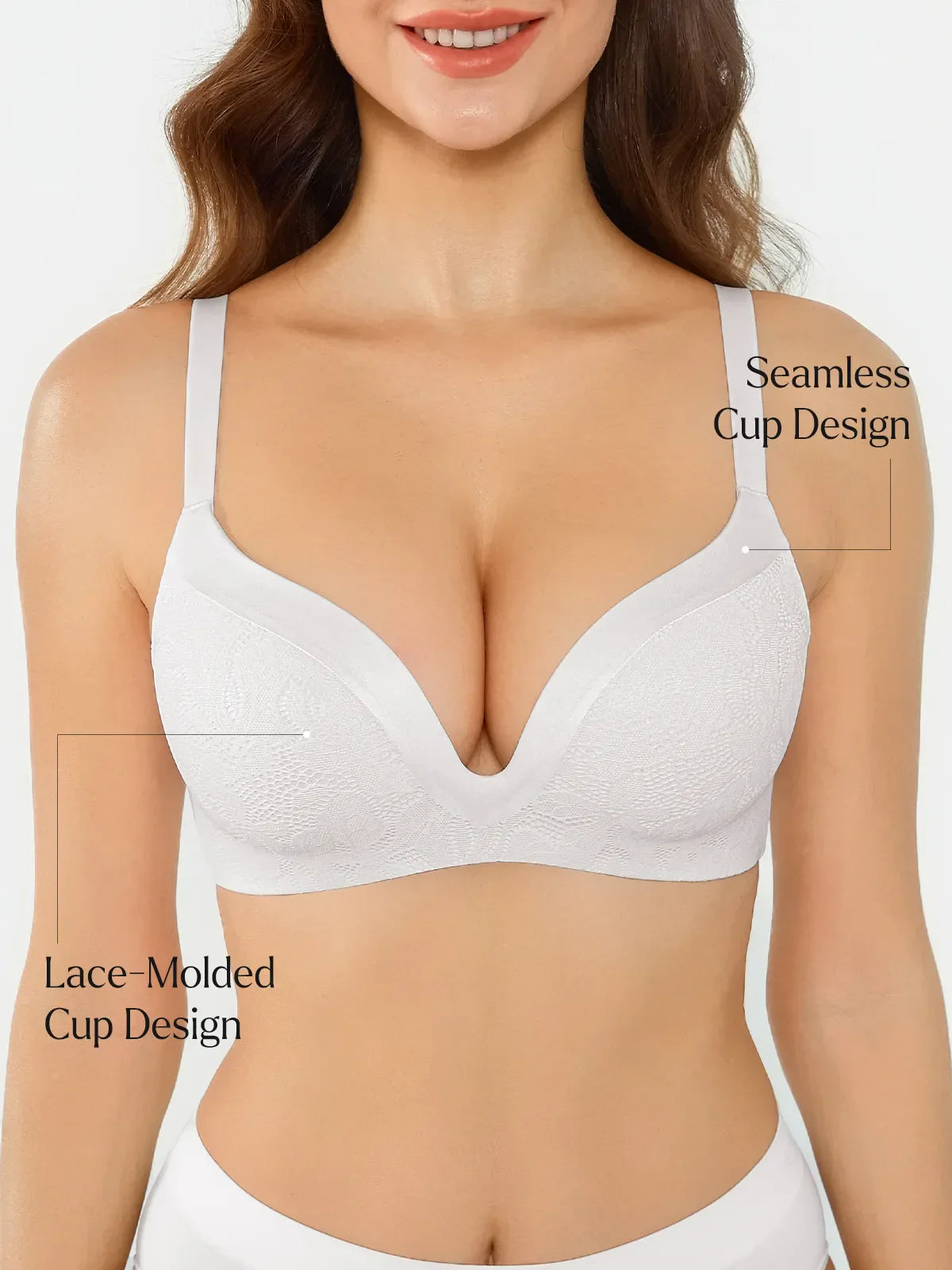 Lace Full Coverage Comfort Sculpting Bra