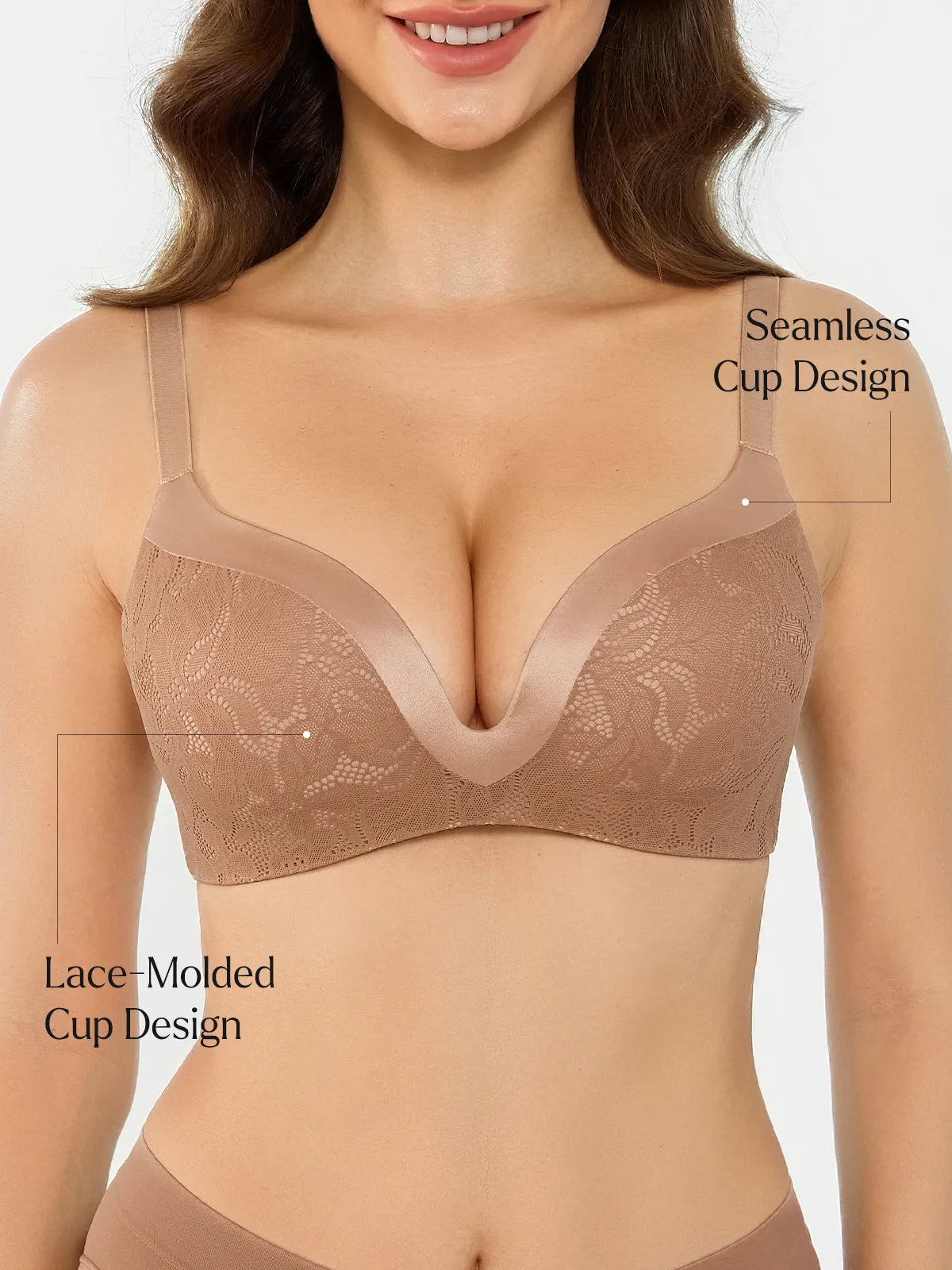 Lace Full Coverage Comfort Sculpting Bra