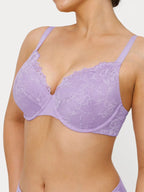 Lace Full-Cup Underwire Comfort Support Bra