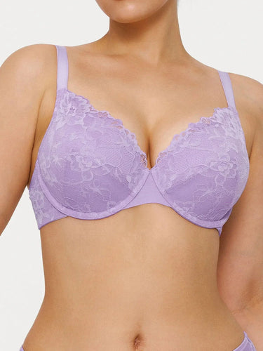 Lace Full-Cup Underwire Comfort Support Bra