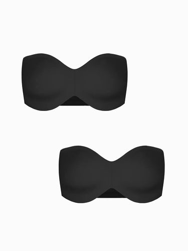 Push-Up Unlined Underwire Strapless Bra Bundle