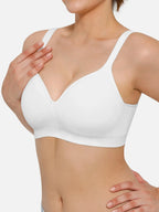 Seamless Wireless Adjustable Comfort Minimizer Support Bra