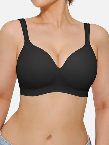 Seamless Wireless Adjustable Comfort Minimizer Support Bra