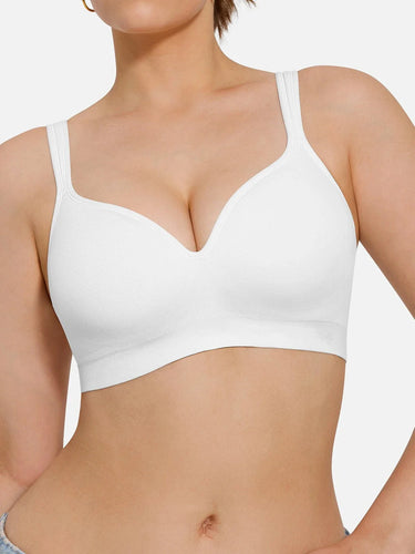 Seamless Wireless Adjustable Comfort Minimizer Support Bra