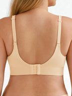 Seamless Wireless Adjustable Wide-Strap T-Shirt Bra