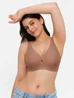 Seamless Wireless Jelly Contour Minimizer Support Bra