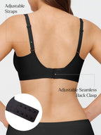 Seamless Wireless Jelly Comfort Plunge Bra