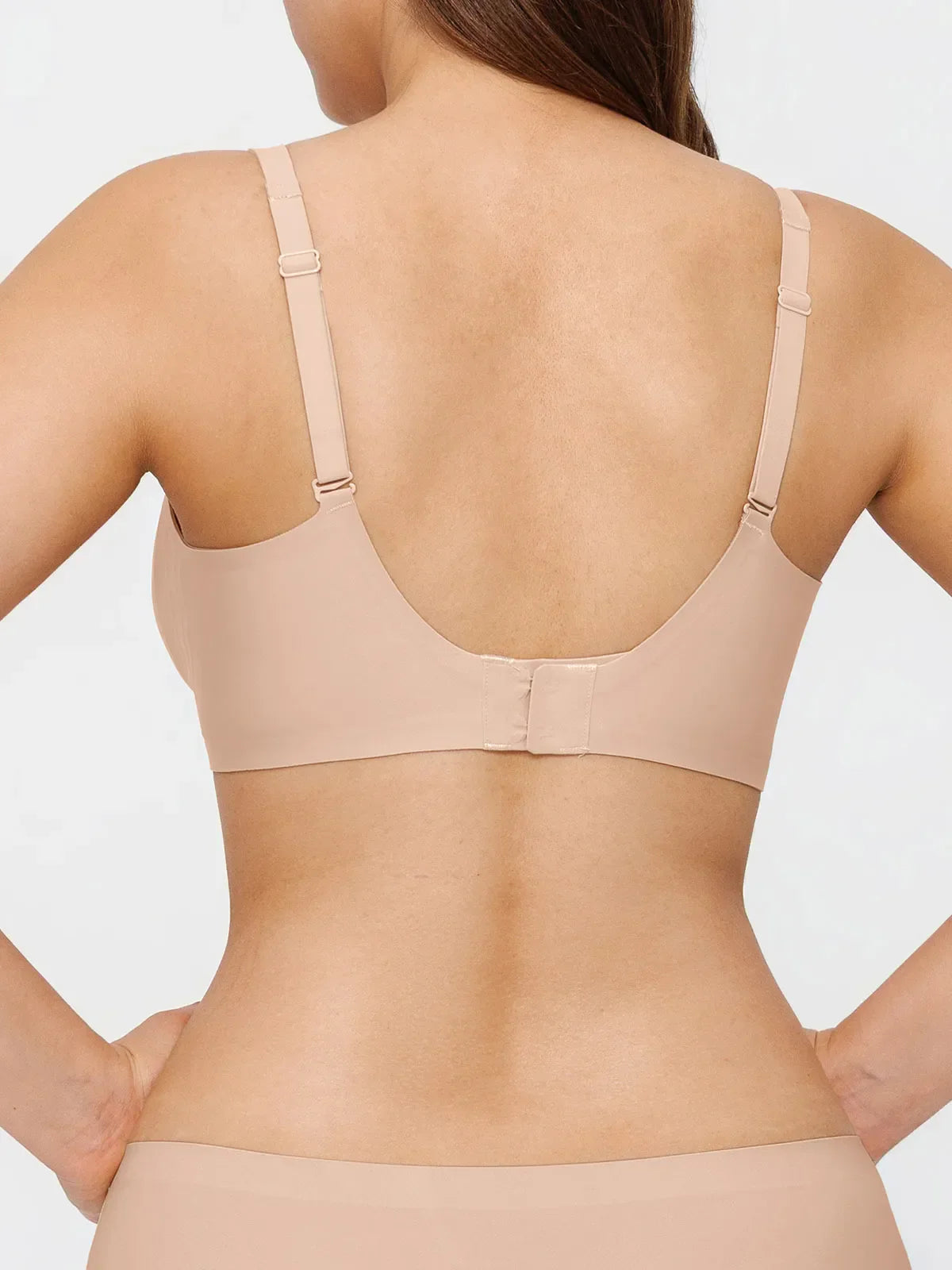 Seamless Wireless Jelly Comfort Plunge Bra