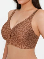 Seamless Wireless Jelly Contour Minimizer Support Bra