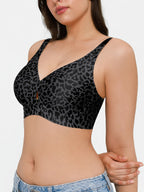 Seamless Wireless Jelly Contour Minimizer Support Bra