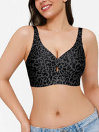 Seamless Wireless Jelly Contour Minimizer Support Bra