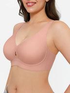 Seamless Wireless Jelly Contour Minimizer Support Bra