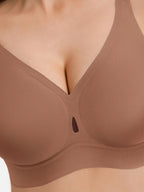 Seamless Wireless Jelly Contour Minimizer Support Bra