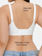 Seamless Wireless Jelly Contour Minimizer Support Bra