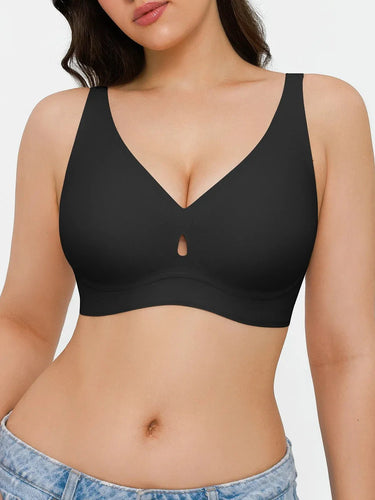 Seamless Wireless Jelly Contour Minimizer Support Bra