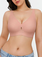 Seamless Wireless Jelly Contour Minimizer Support Bra